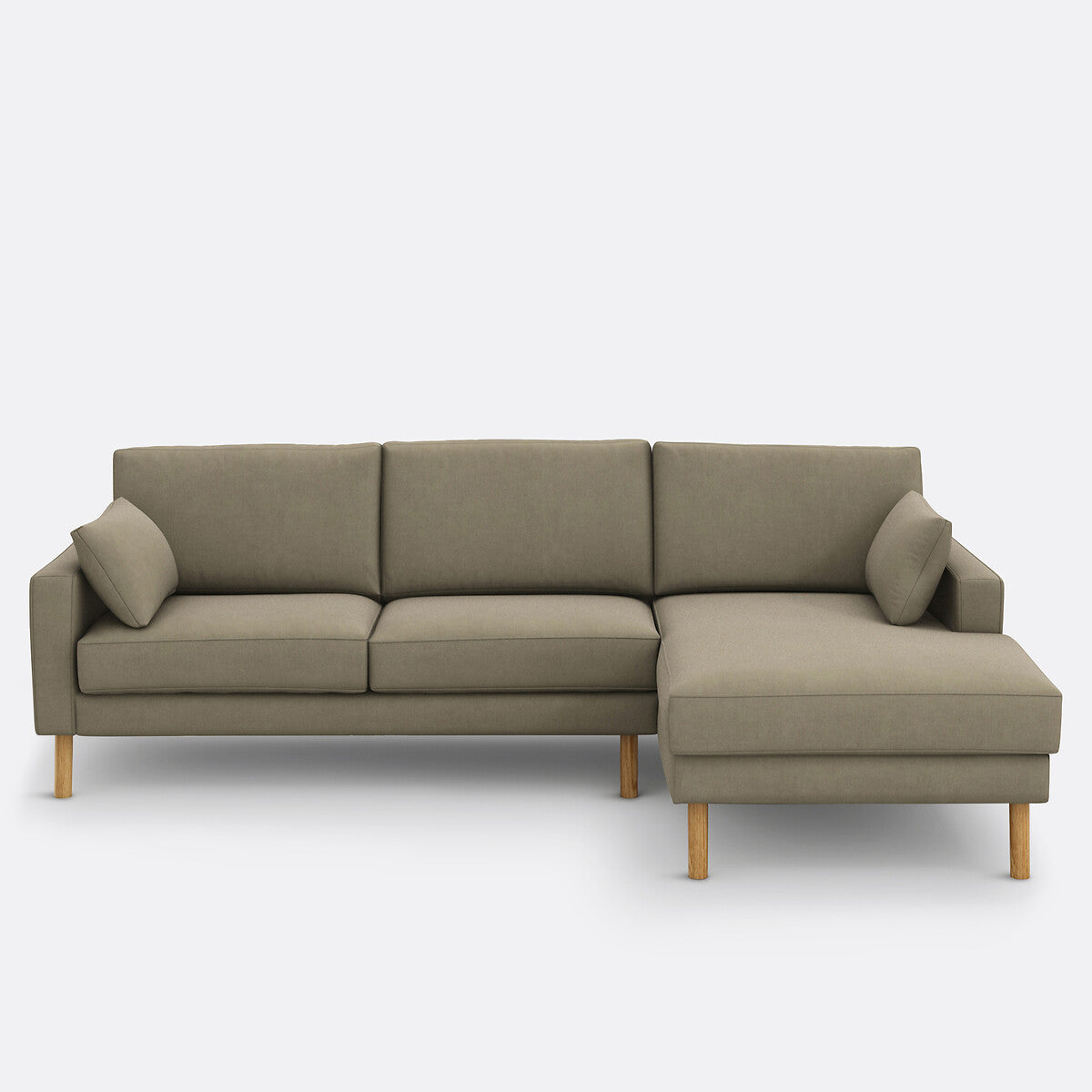 Sofá seccional Caqui - BAELON