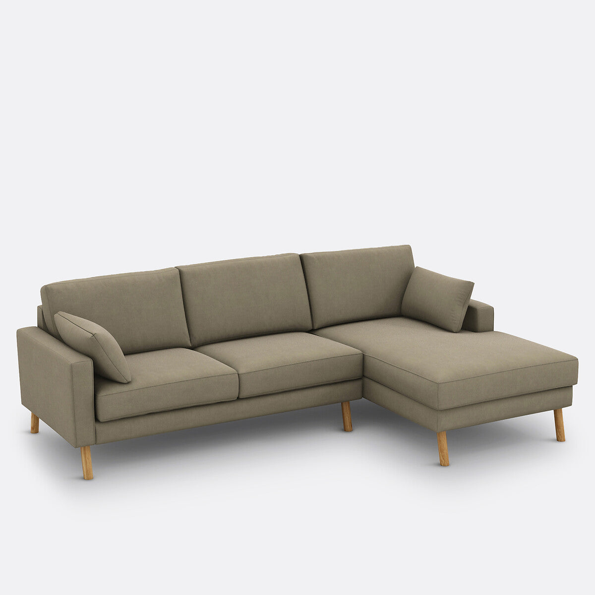 Sofá seccional Caqui - BAELON