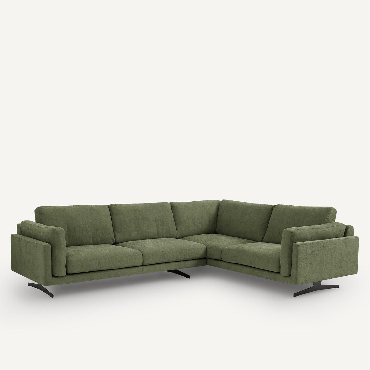 Sofá seccional Caqui - LYANNA