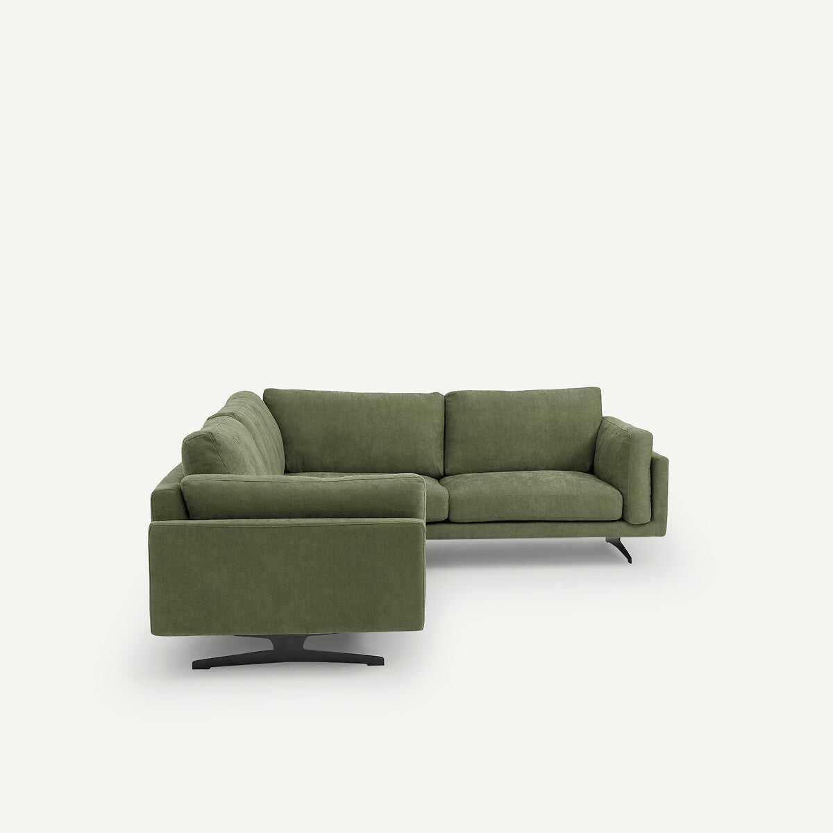 Sofá seccional Caqui - LYANNA