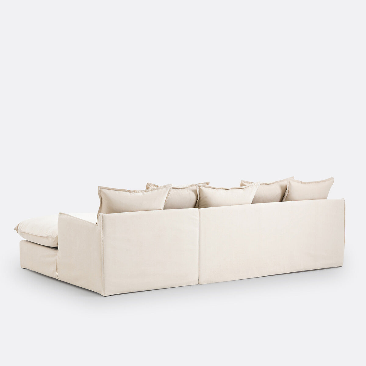 Sofá seccional Crudo claro - GIARDINI