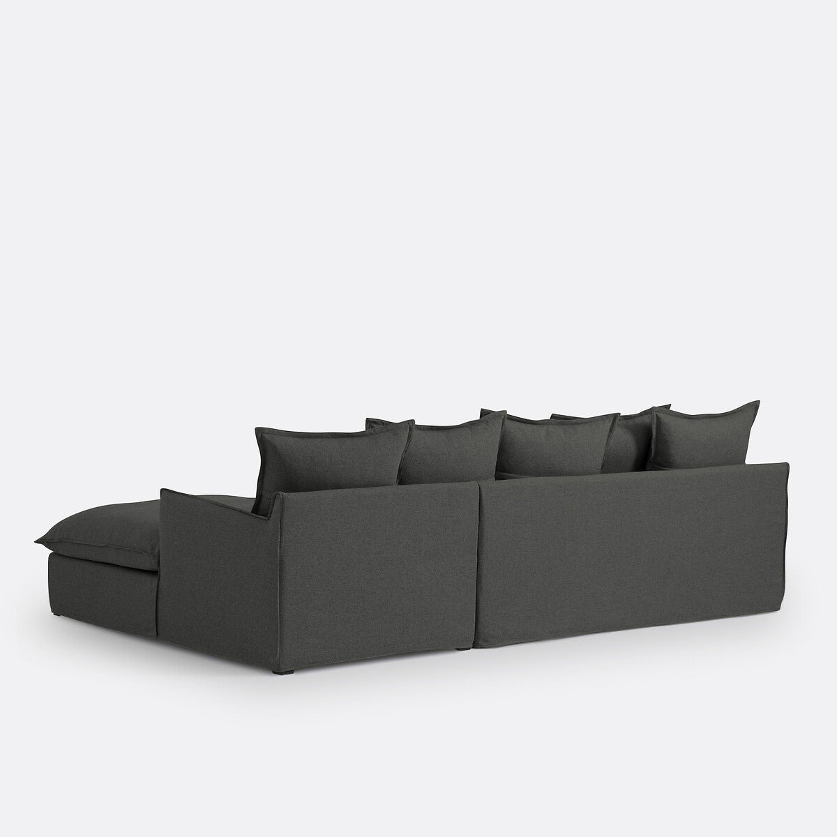 Sofá seccional Gris - GIARDINI