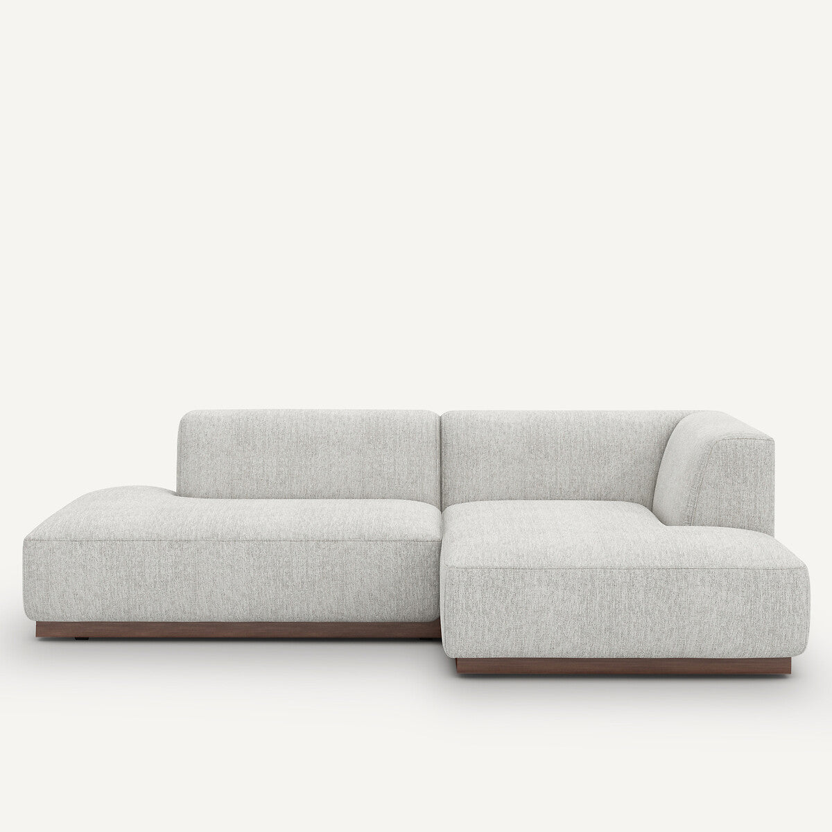 Sofa seccional Gris/Blanco - ARCANA