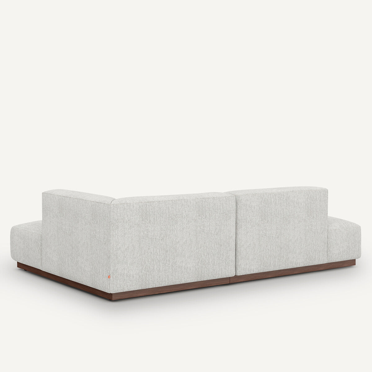 Sofa seccional Gris/Blanco - ARCANA