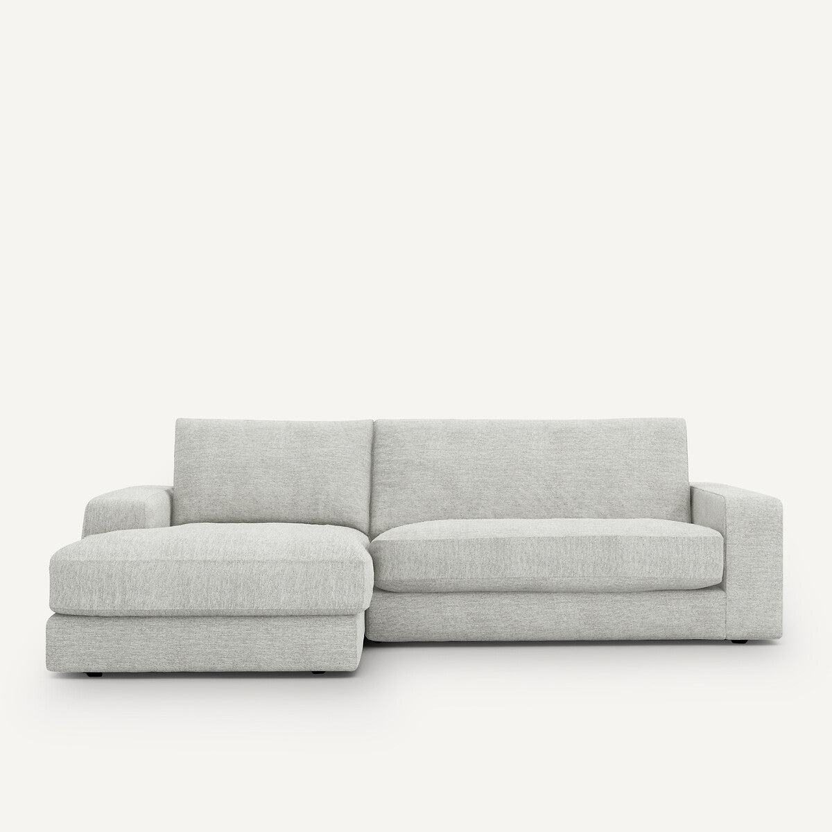 Sofá seccional Gris/Blanco  - HARWIN