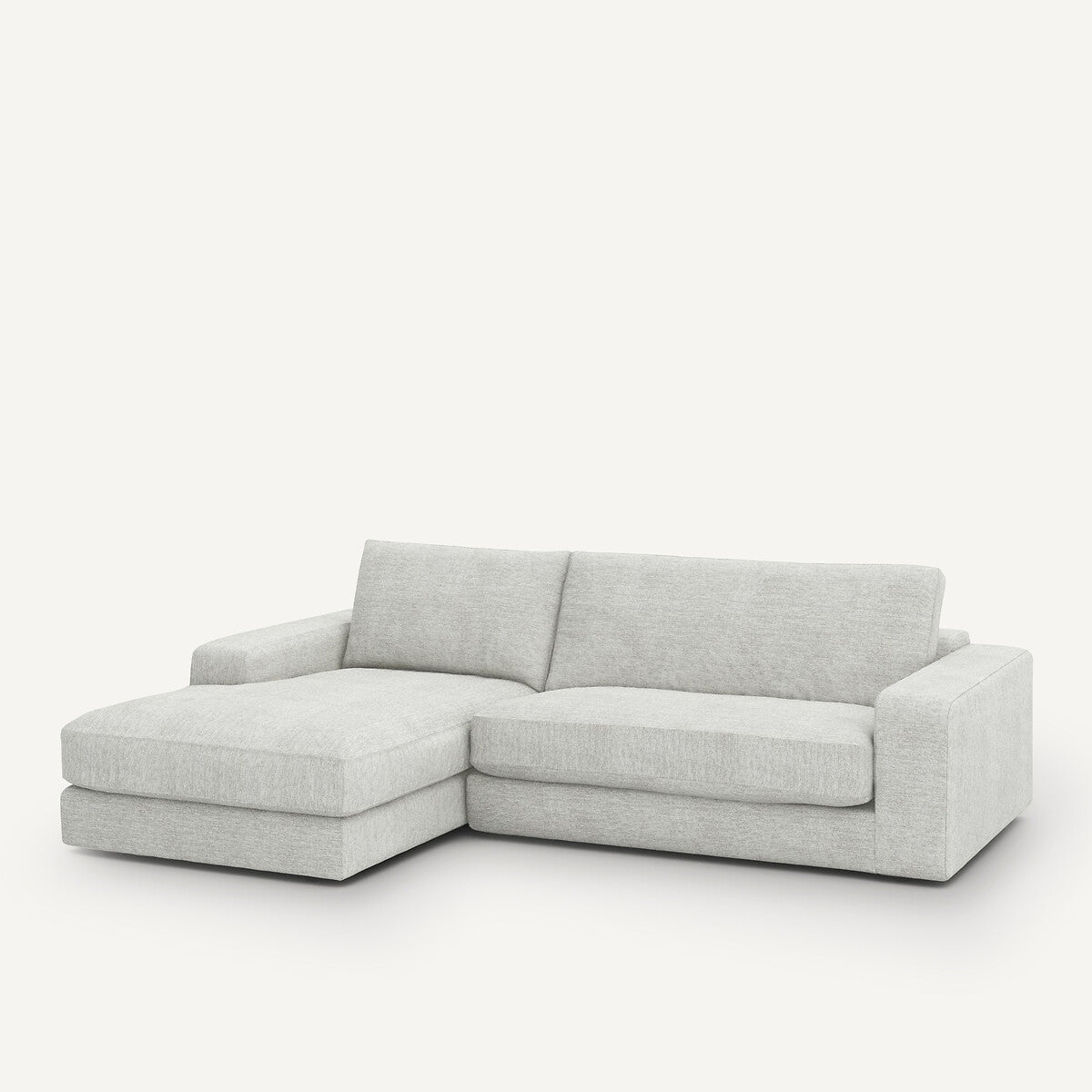 Sofá seccional Gris/Blanco  - HARWIN