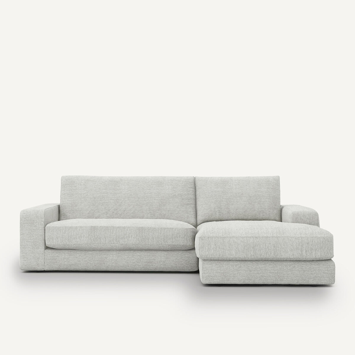 Sofá seccional Gris/Blanco  - HARWIN