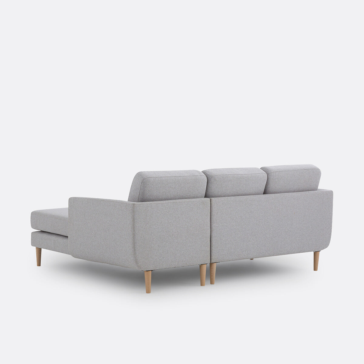 Sofá seccional Gris claro - EDMURE
