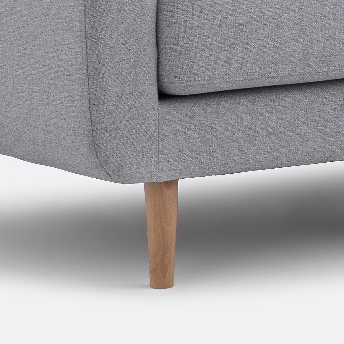 Sofá seccional Gris claro - EDMURE