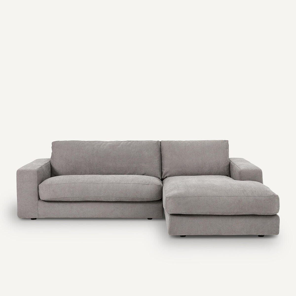 Sofá seccional Gris marron  - HARWIN