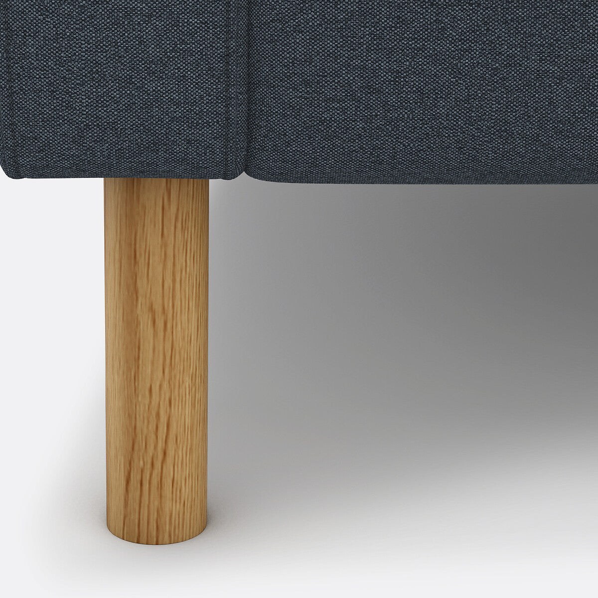 Sofá seccional Gris oscuro - BAELON