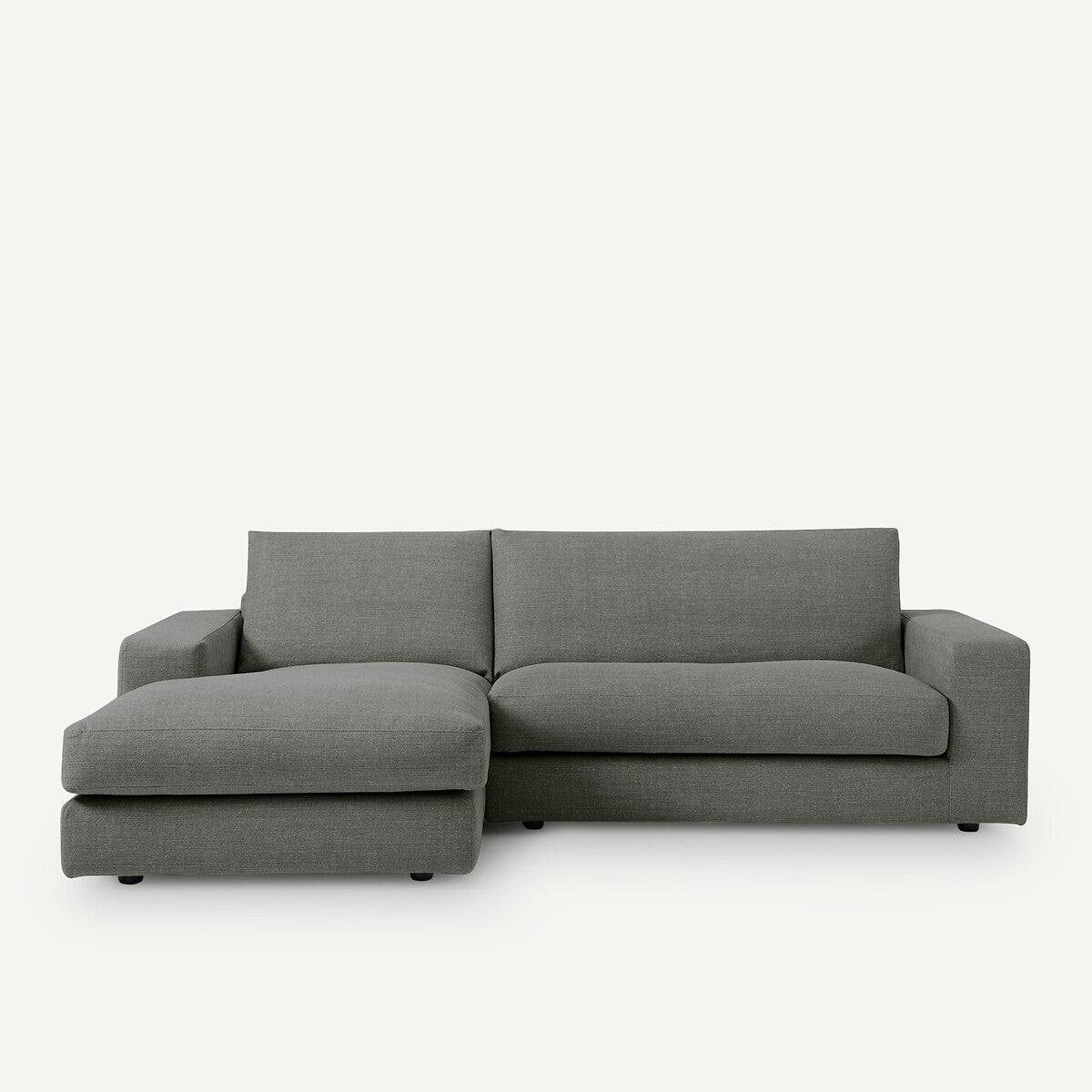 Sofá seccional Gris oscuro - HARWIN