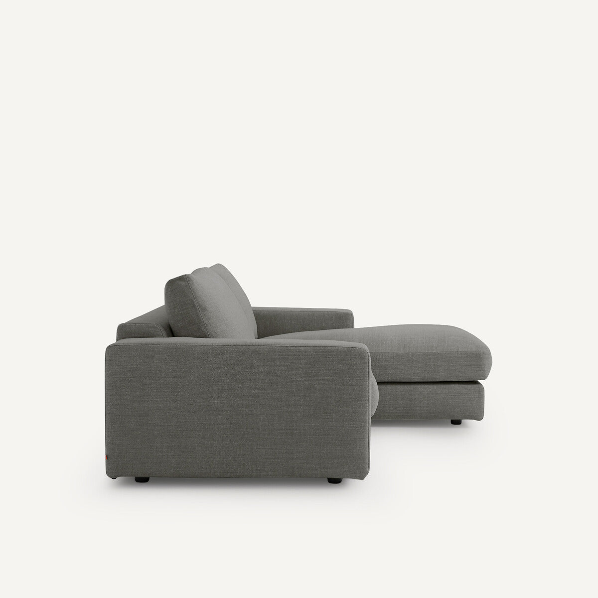 Sofá seccional Gris oscuro - HARWIN