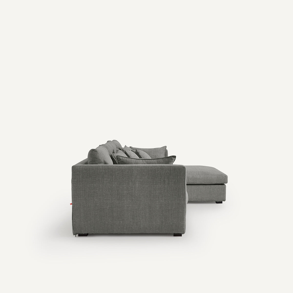 Sofá seccional Gris oscuro - LANCEL