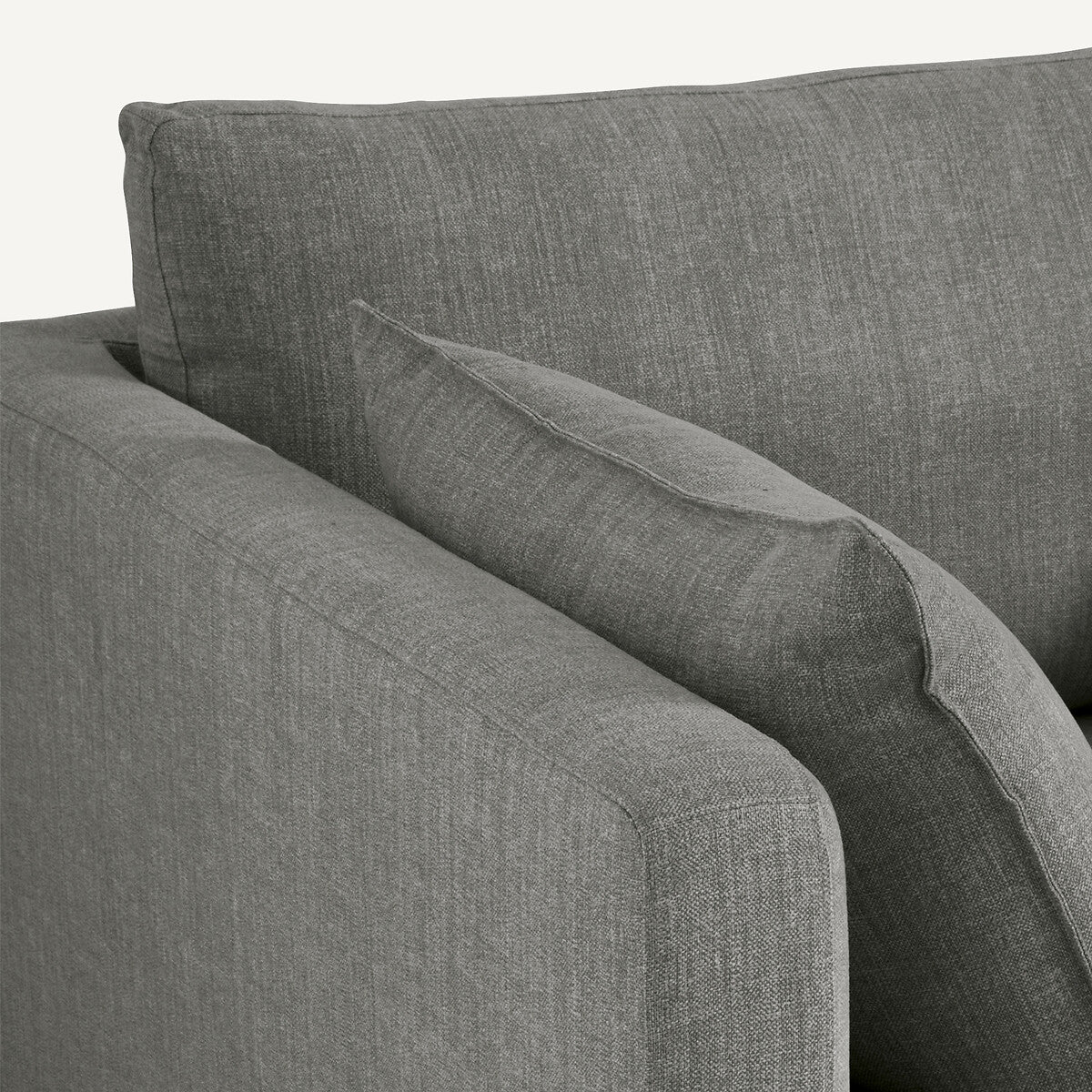 Sofá seccional Gris oscuro - LANCEL