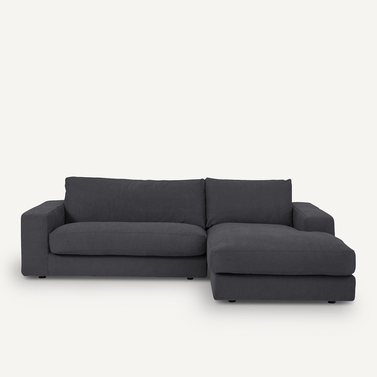 Sofá seccional Gris oscuro I  - HARWIN