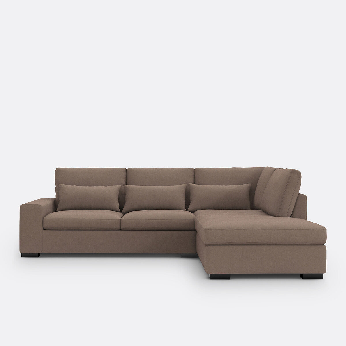Sofa seccional Marron Claro - WHISKEY PEAK