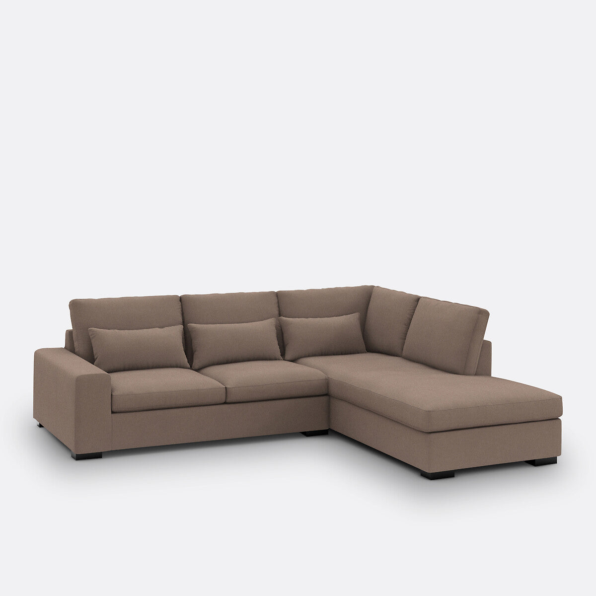 Sofa seccional Marron Claro - WHISKEY PEAK