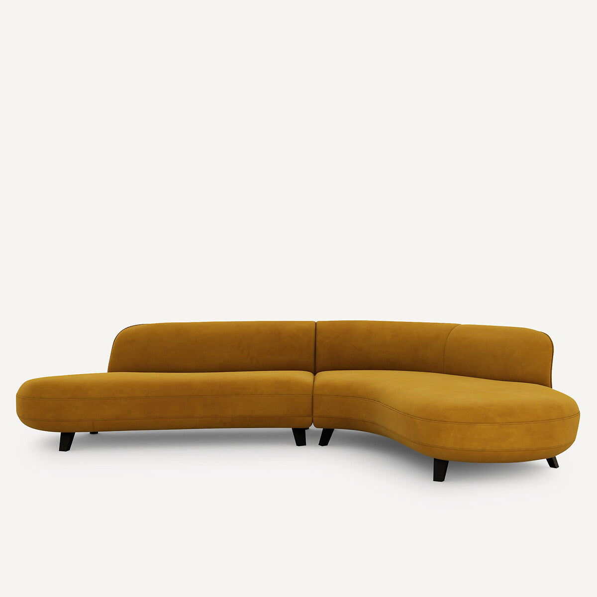 Sofá seccional Mostaza - BEESBURY