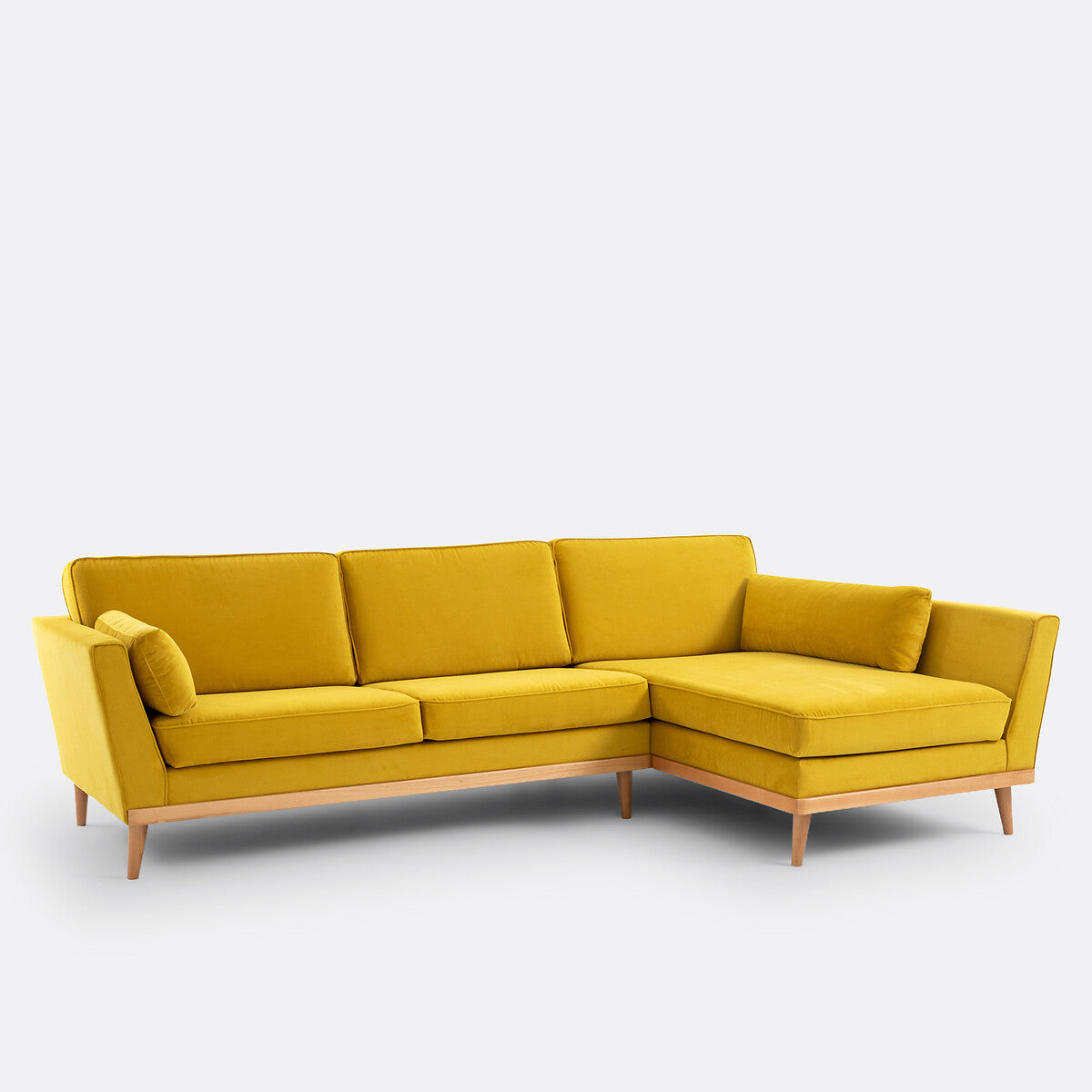 Sofá seccional Mostaza - TORMUND