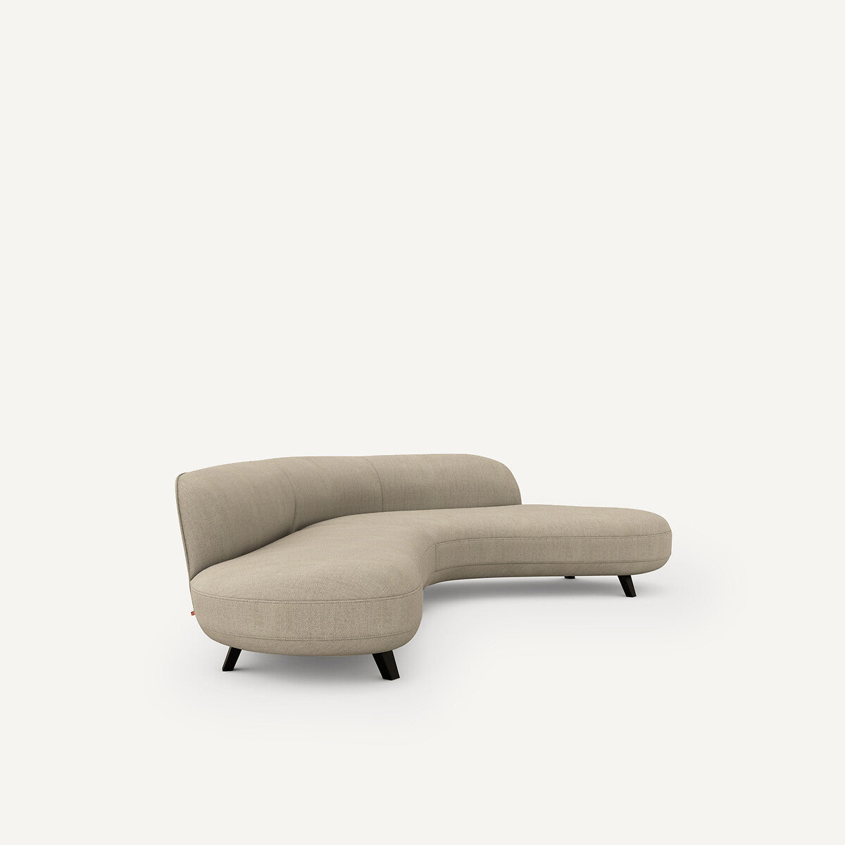 Sofá seccional Natural - BEESBURY