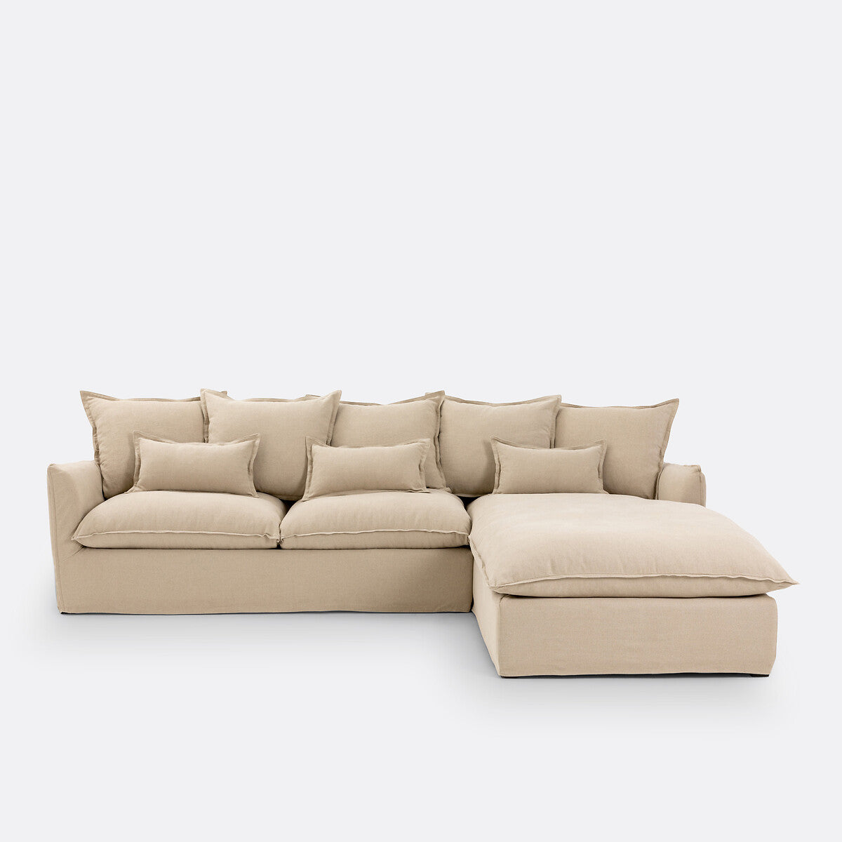 Sofá seccional Natural - GIARDINI