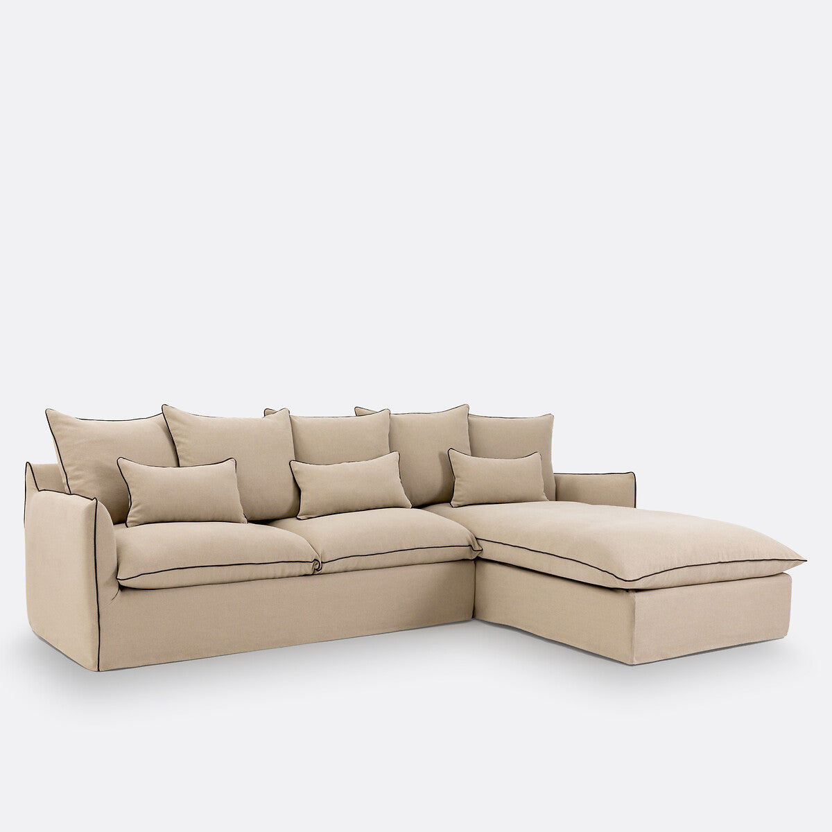 Sofá seccional Natural  - GIARDINI