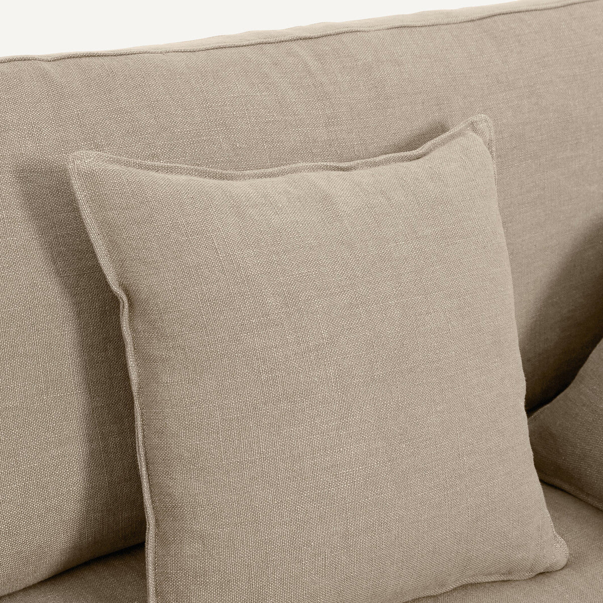 Sofá seccional Natural - LANCEL