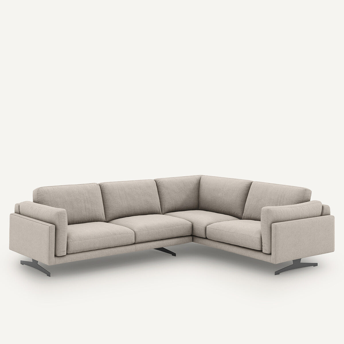 Sofá seccional Natural - LYANNA