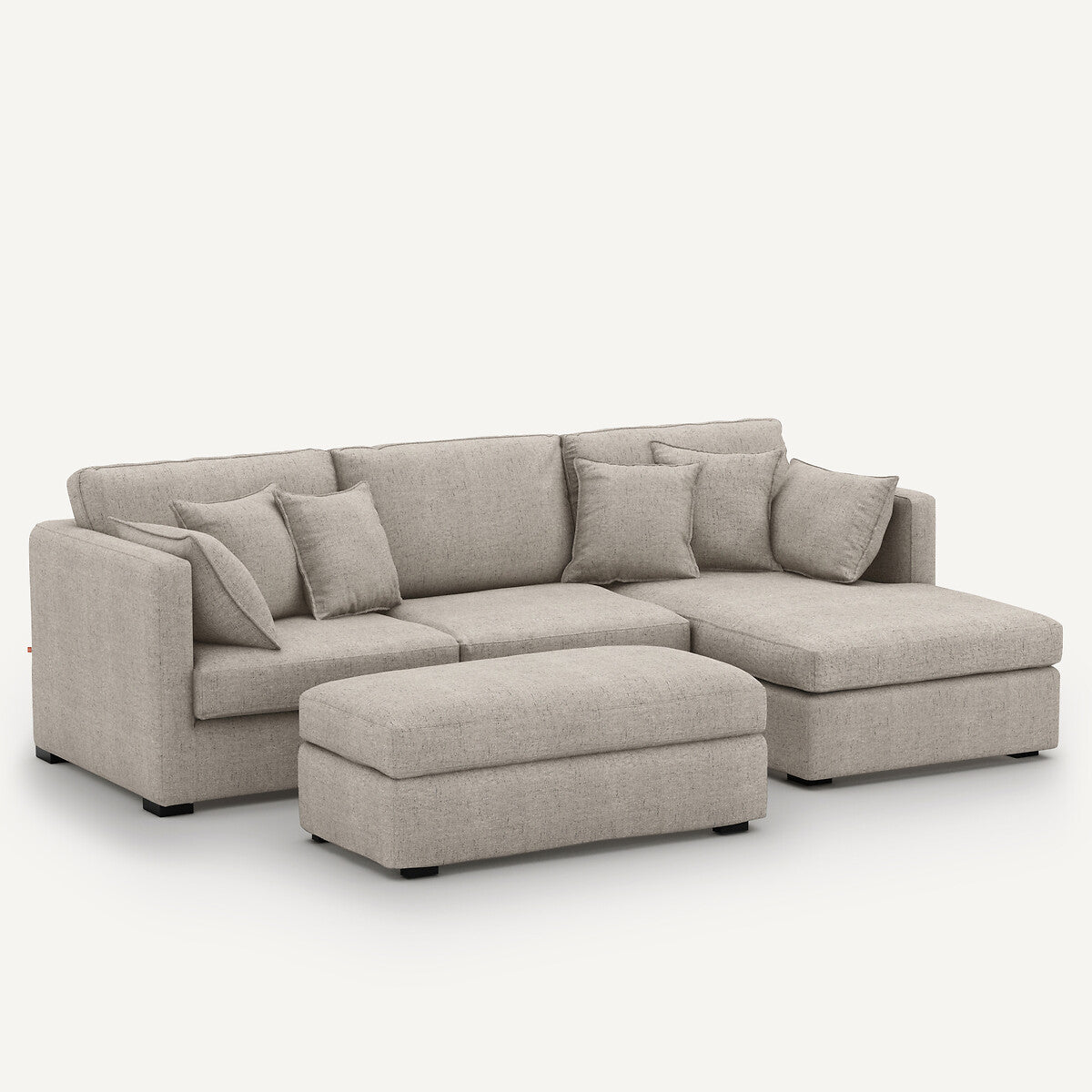 Sofá seccional Natural III - LANCEL