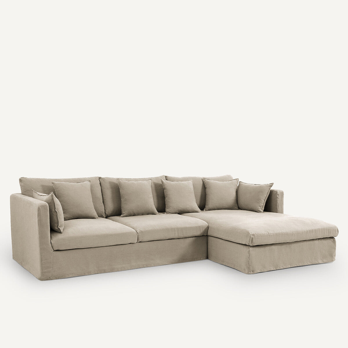 Sofá seccional Natural II - LANCEL