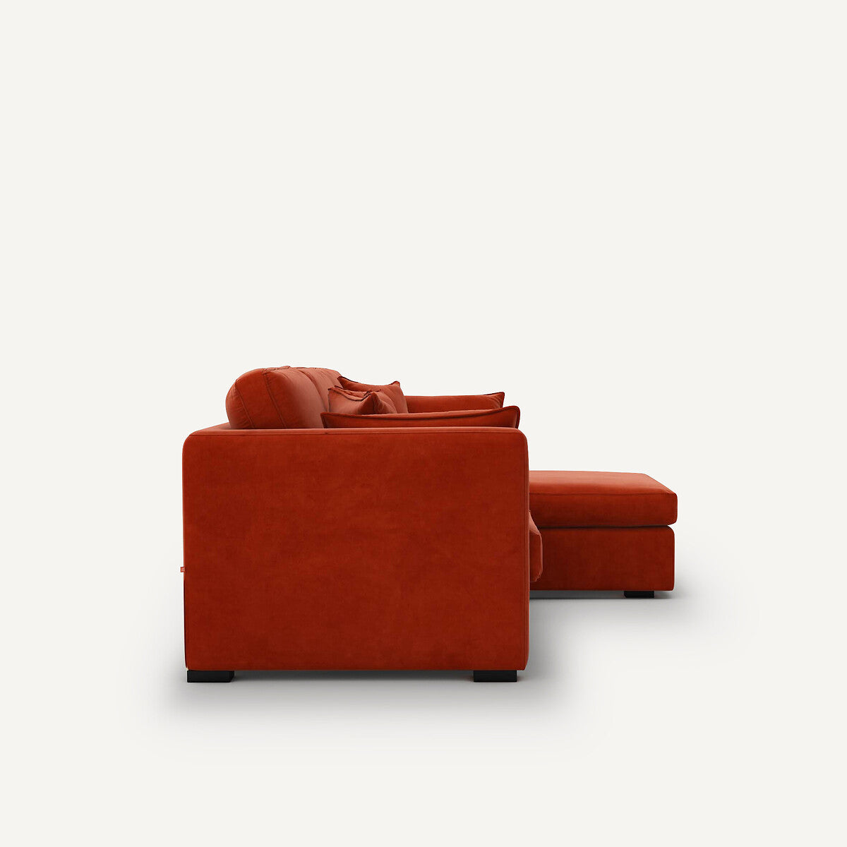 Sofá seccional Rojo cinabrio - LANCEL