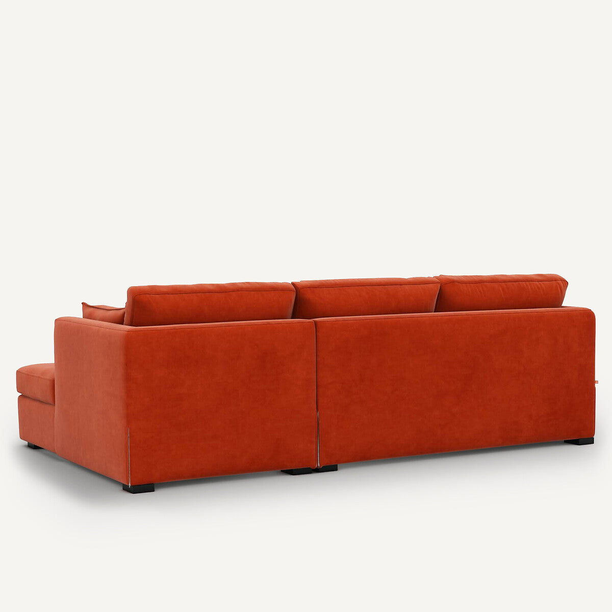 Sofá seccional Rojo cinabrio - LANCEL