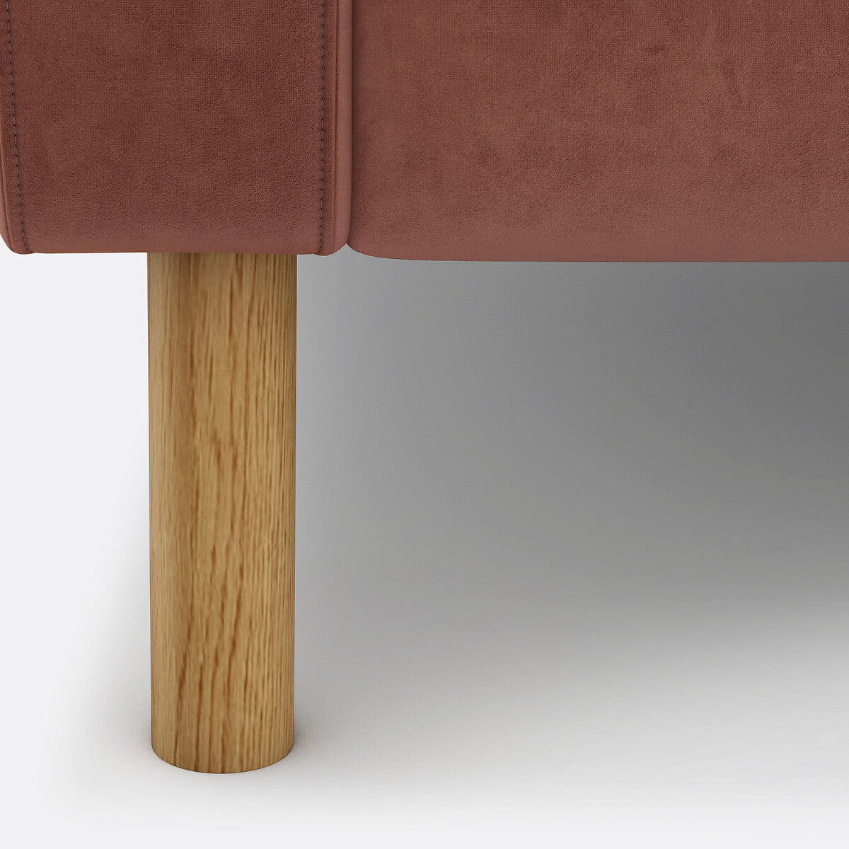 Sofá seccional Rosa palo - BAELON