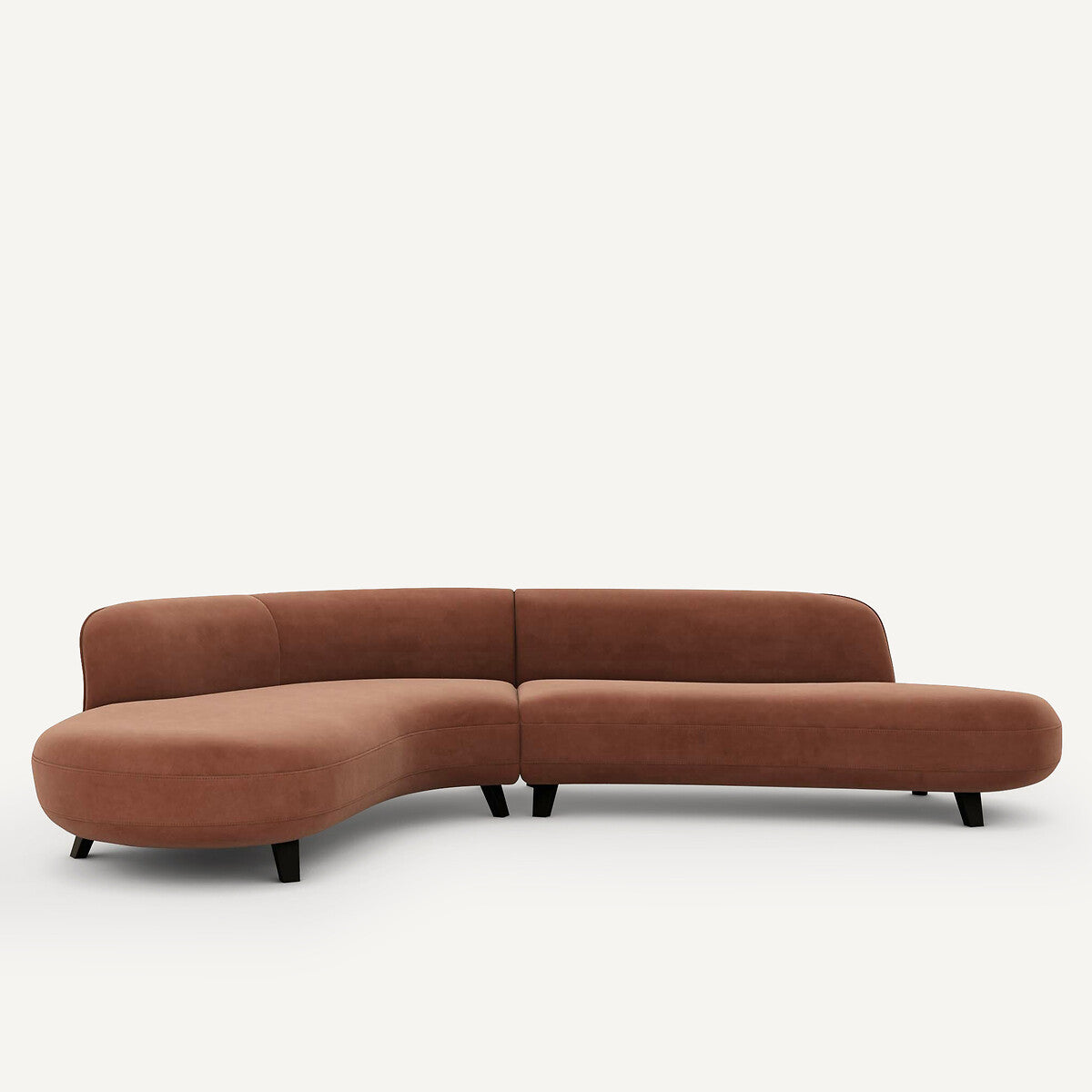 Sofá seccional Terracota - BEESBURY