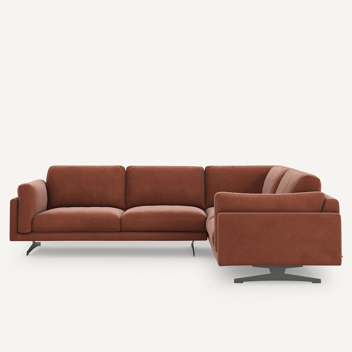 Sofá seccional Terracota - LYANNA