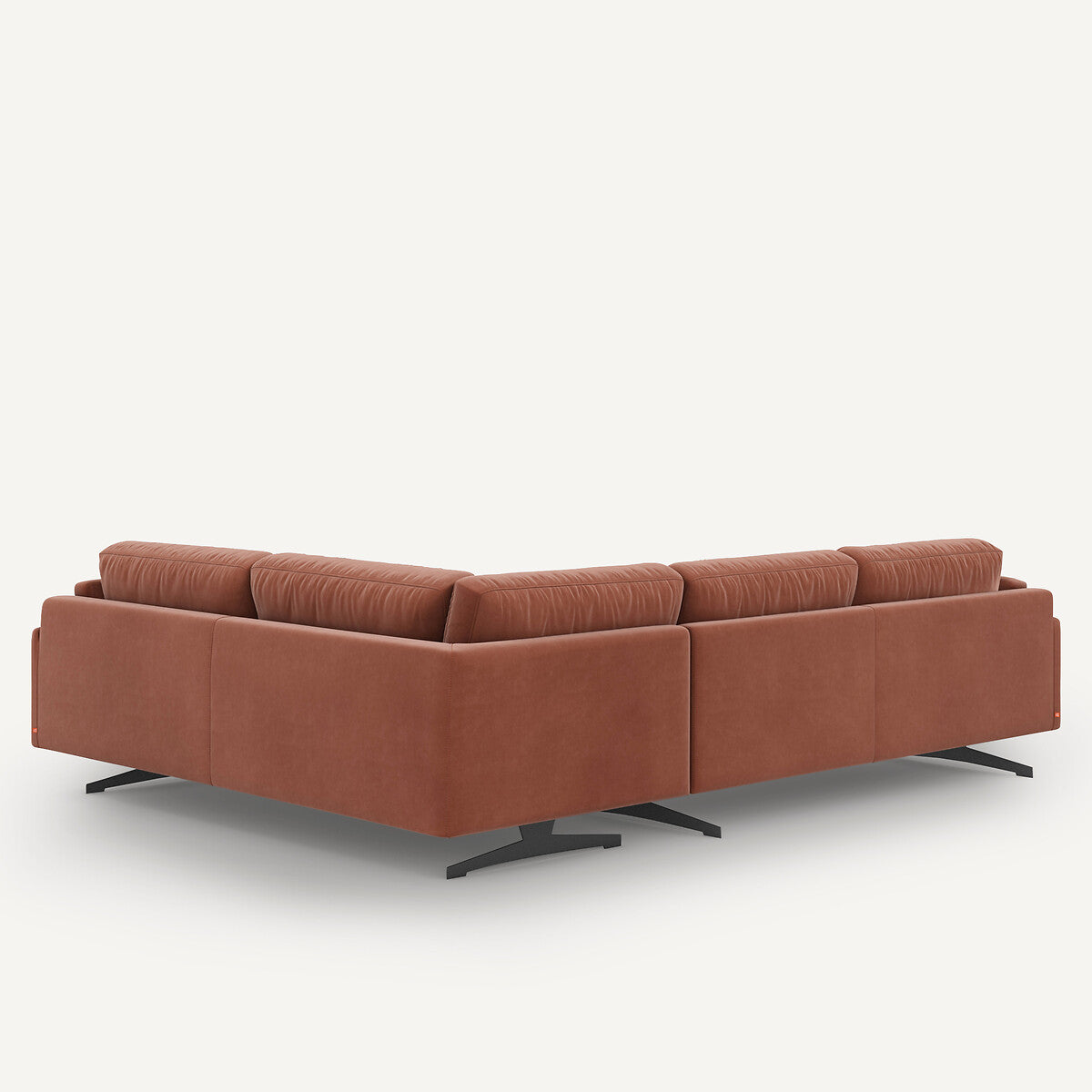 Sofá seccional Terracota - LYANNA