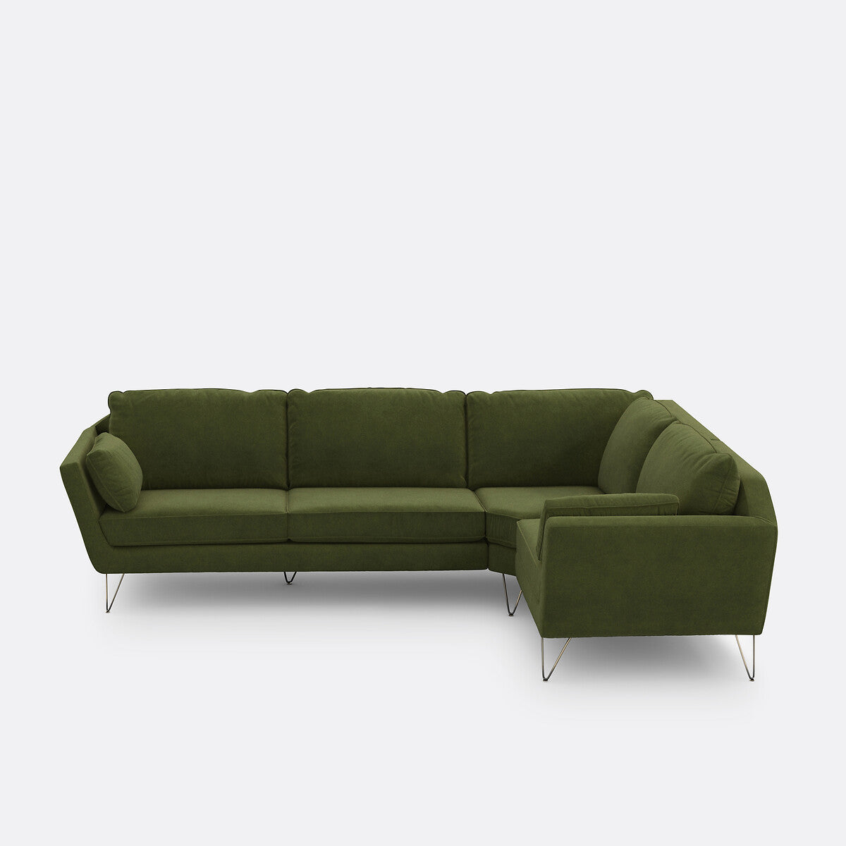 Sofa seccional Verde Aceituna - GREYJOY