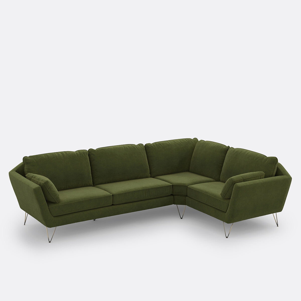 Sofa seccional Verde Aceituna - GREYJOY