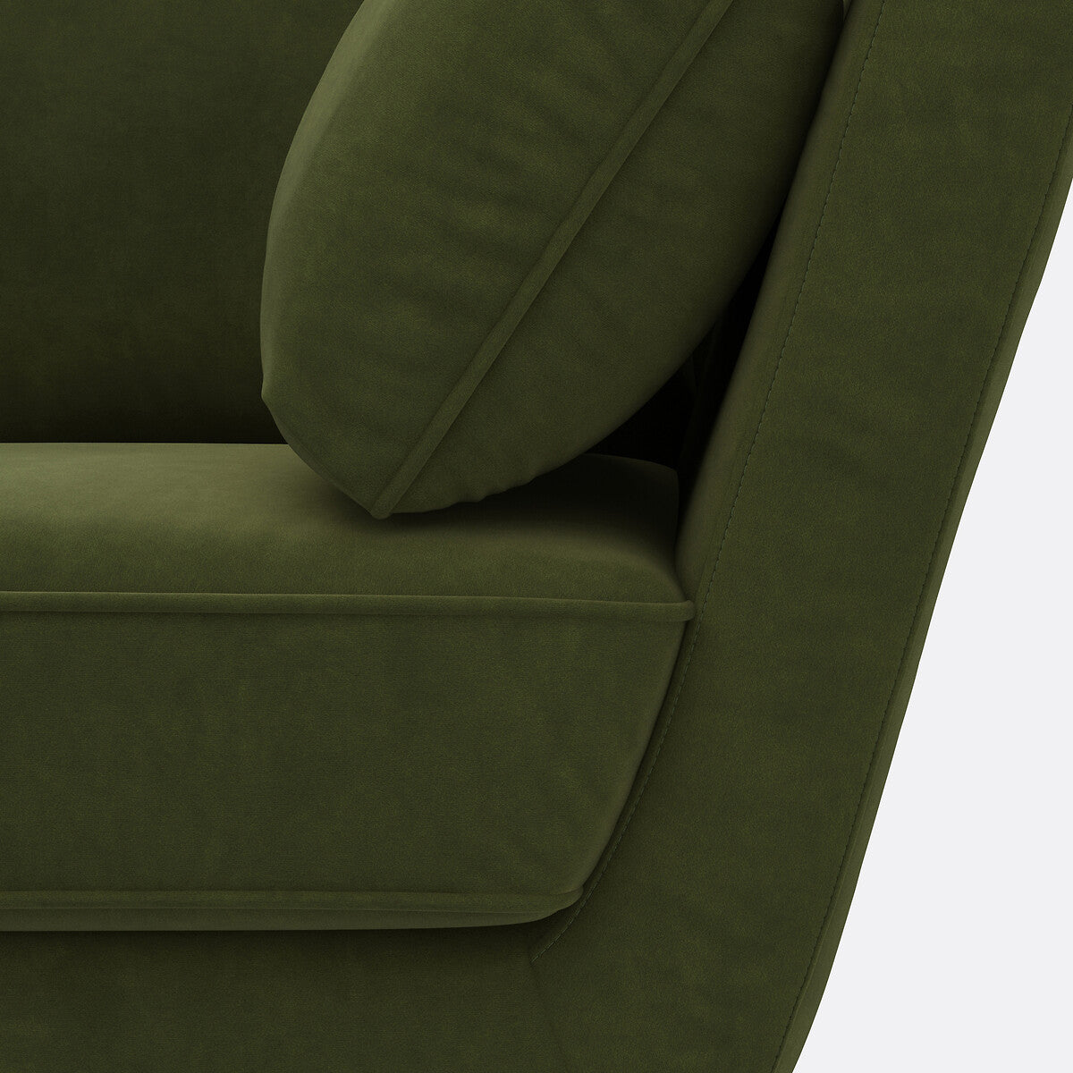 Sofa seccional Verde Aceituna - GREYJOY