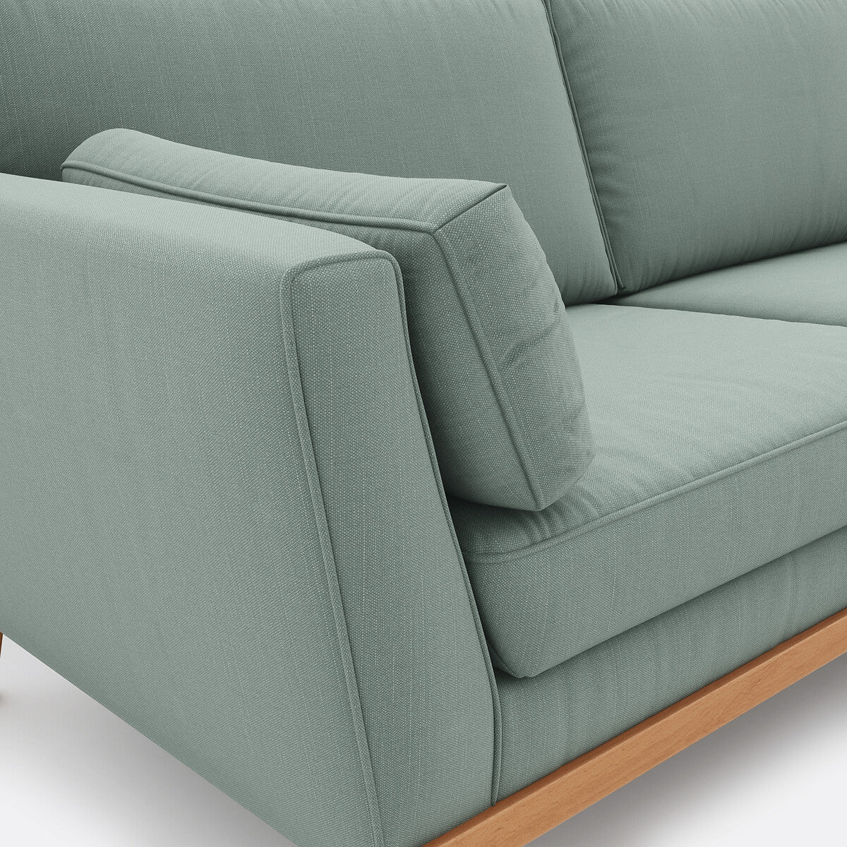 Sofá seccional Verde Grisáceo - TORMUND