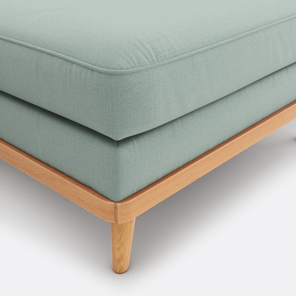 Sofá seccional Verde Grisáceo - TORMUND