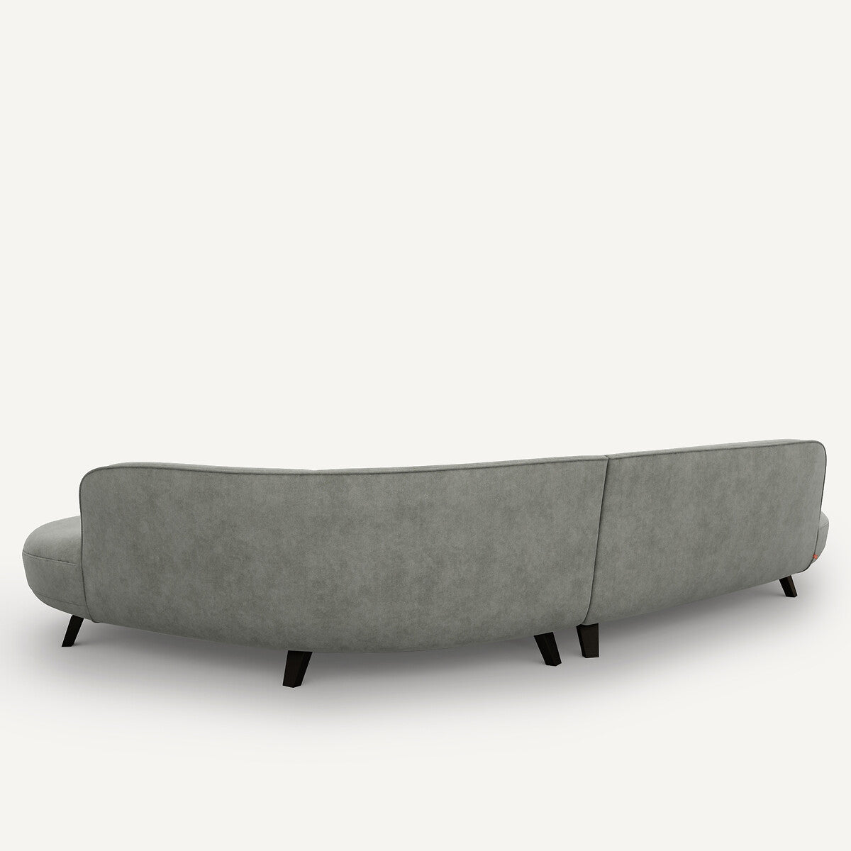 Sofá seccional Verde abeto - BEESBURY