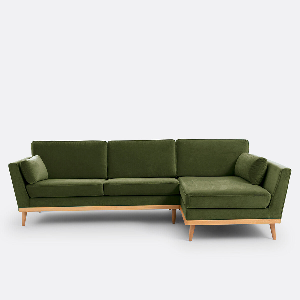 Sofá seccional Verde aceituna - TORMUND