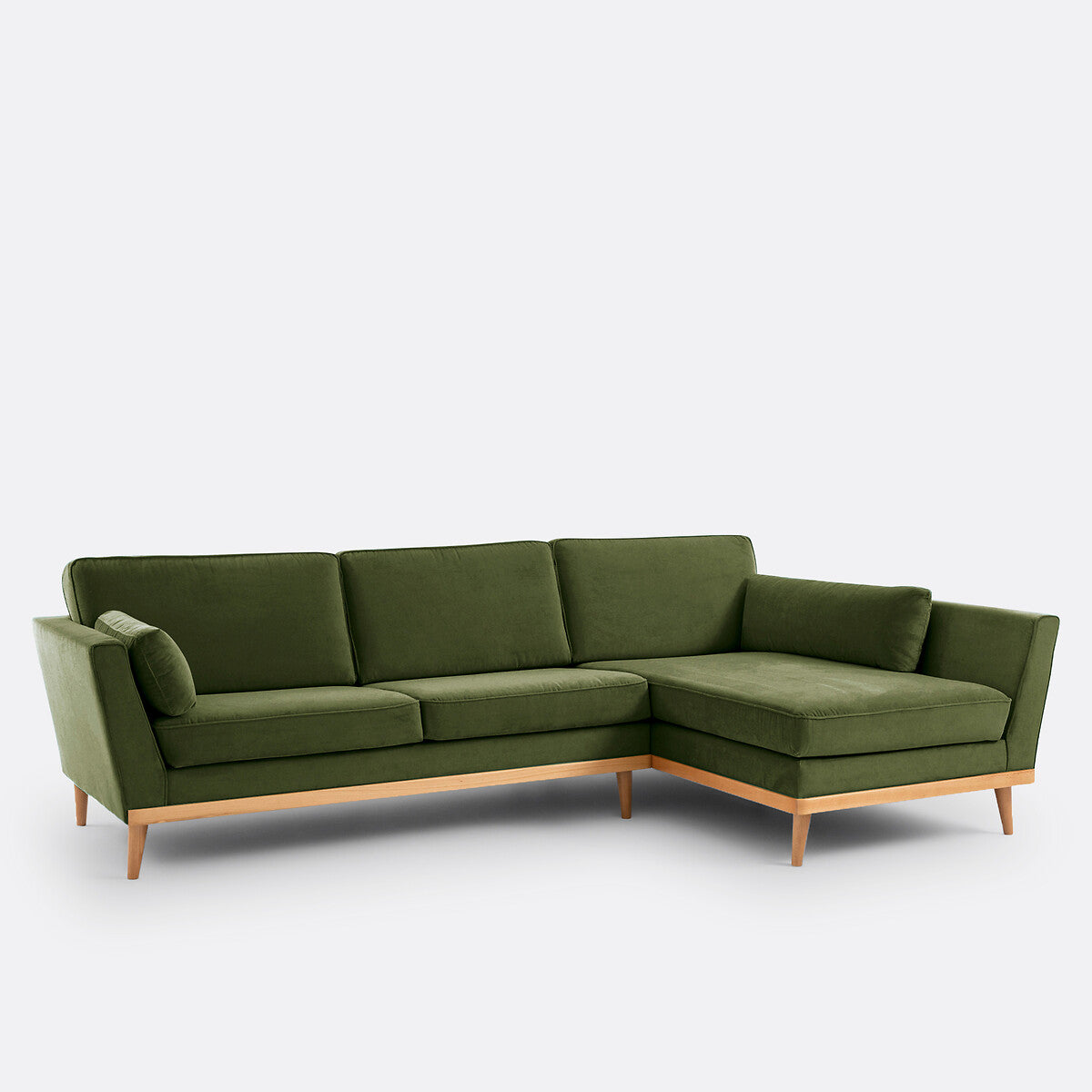 Sofá seccional Verde aceituna - TORMUND