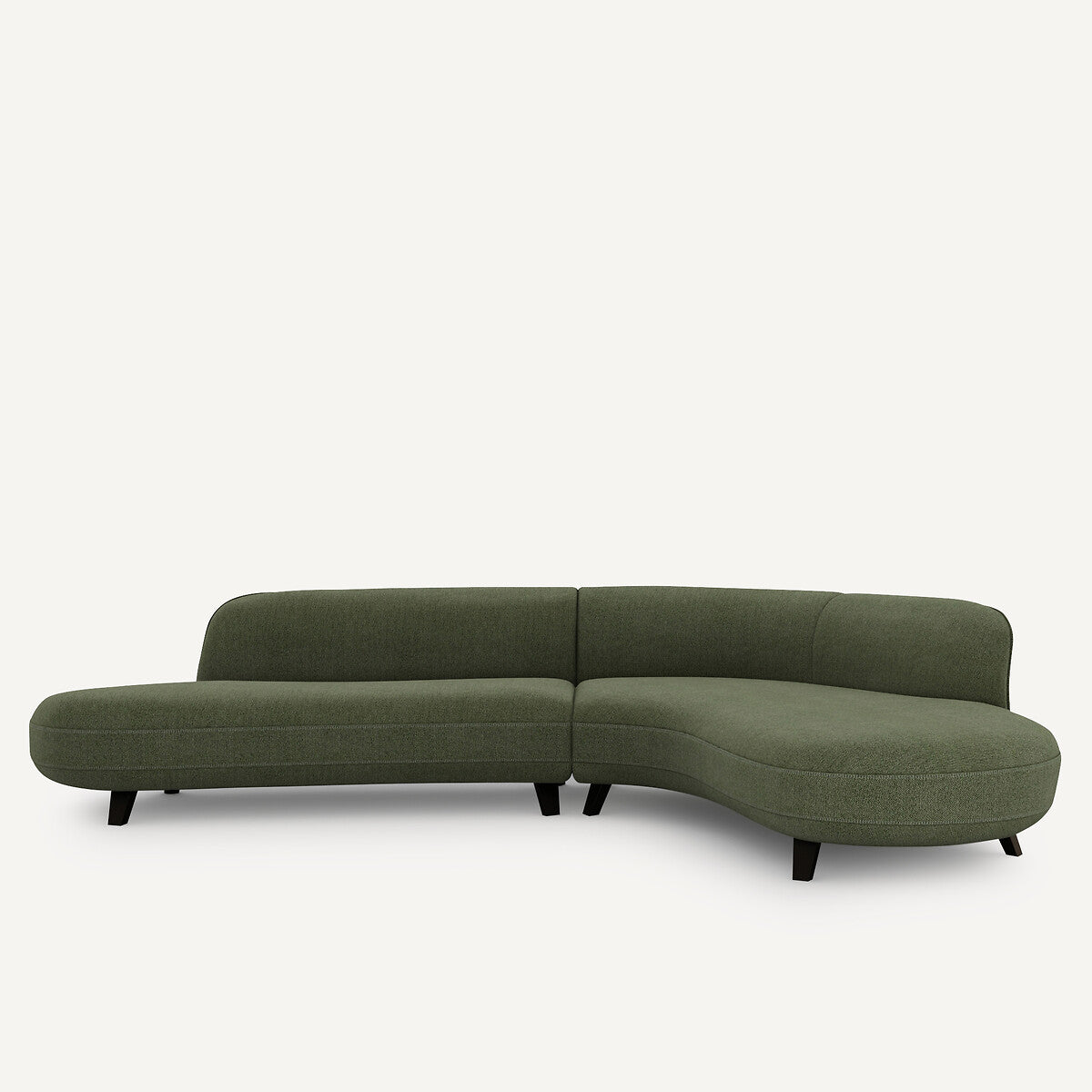 Sofá seccional Verde bosque - BEESBURY