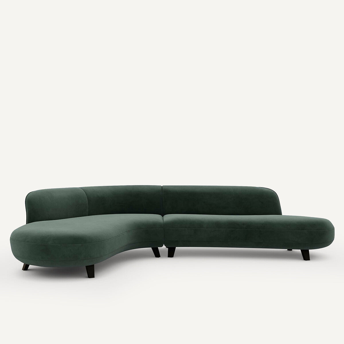 Sofá seccional Verde bosque - BEESBURY