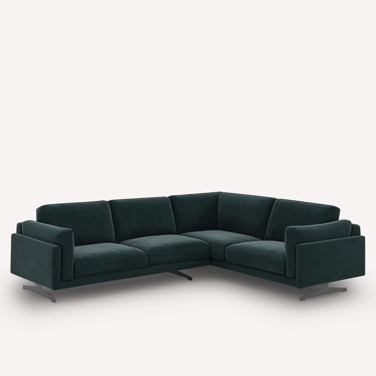 Sofá seccional Verde cedro - LYANNA