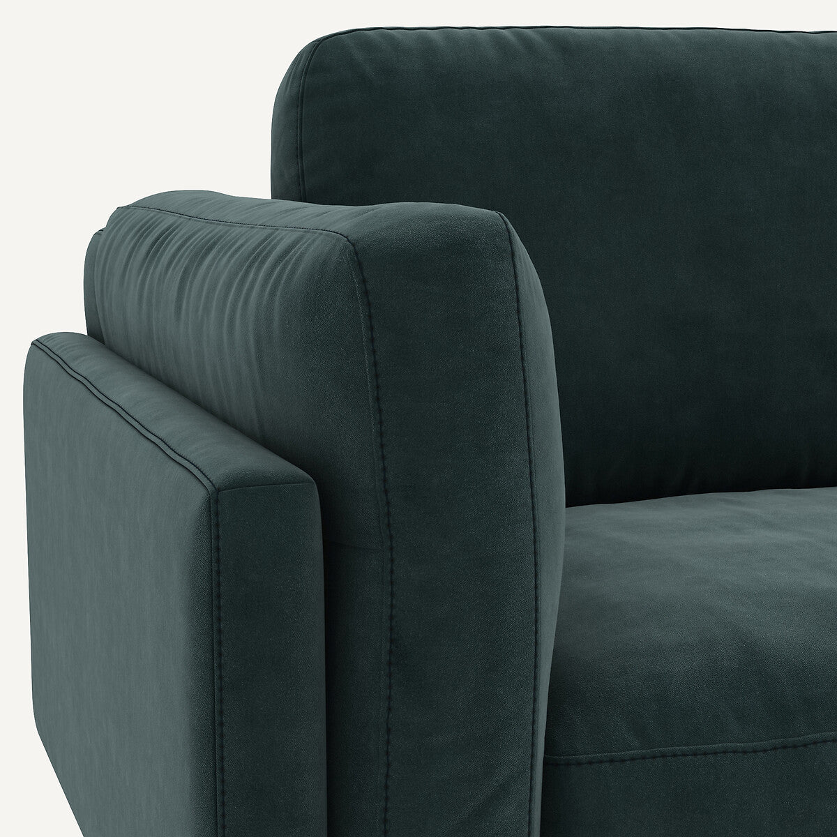 Sofá seccional Verde cedro - LYANNA