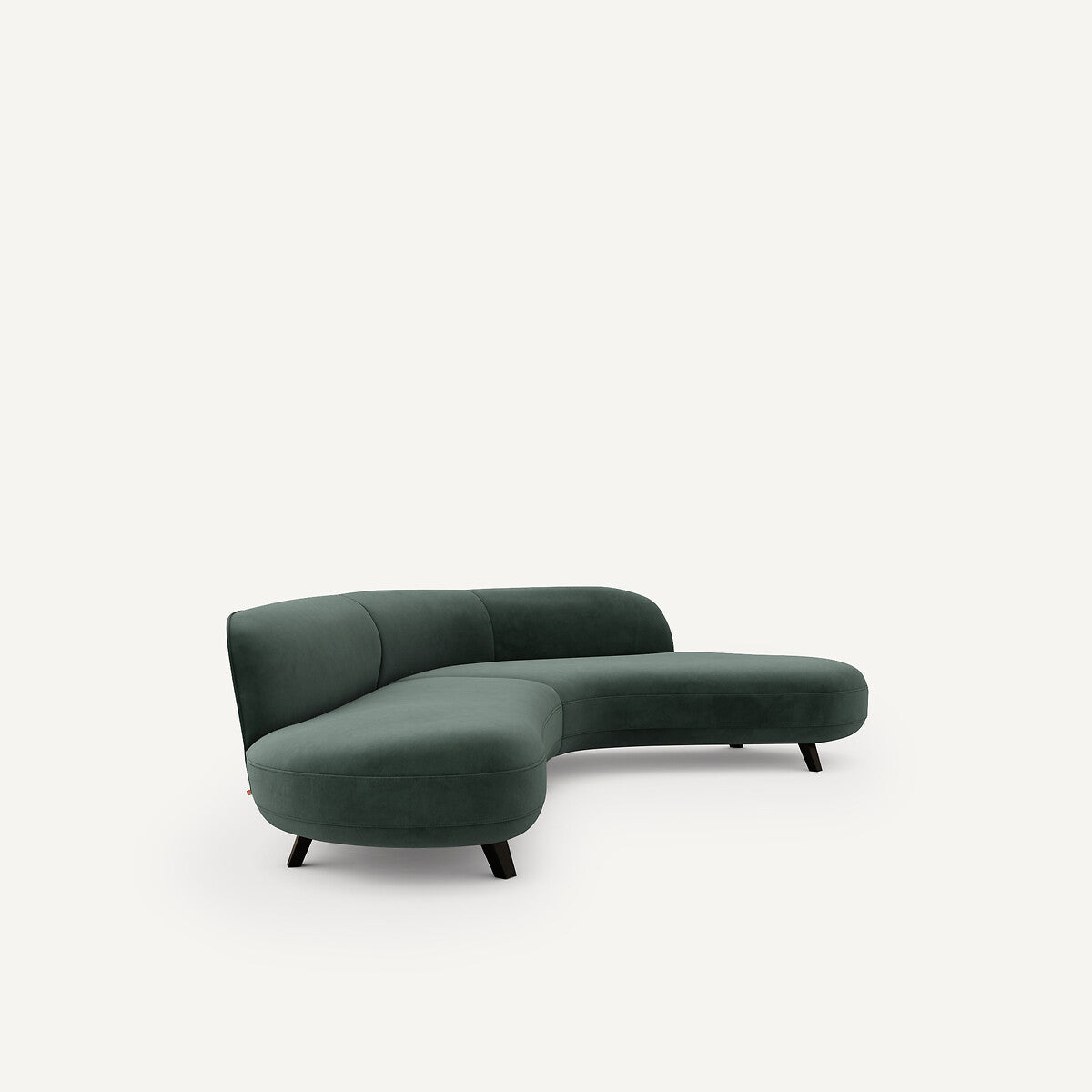 Sofá seccional Verde zar - BEESBURY